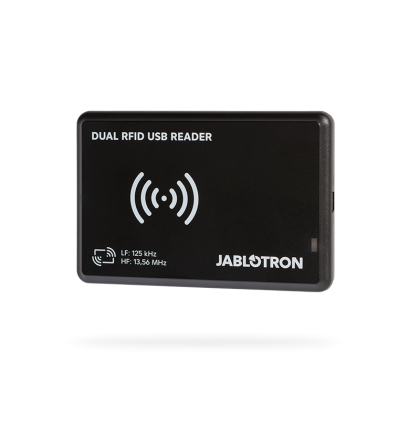 JA-191T Duální RFID USB stolní čtečka